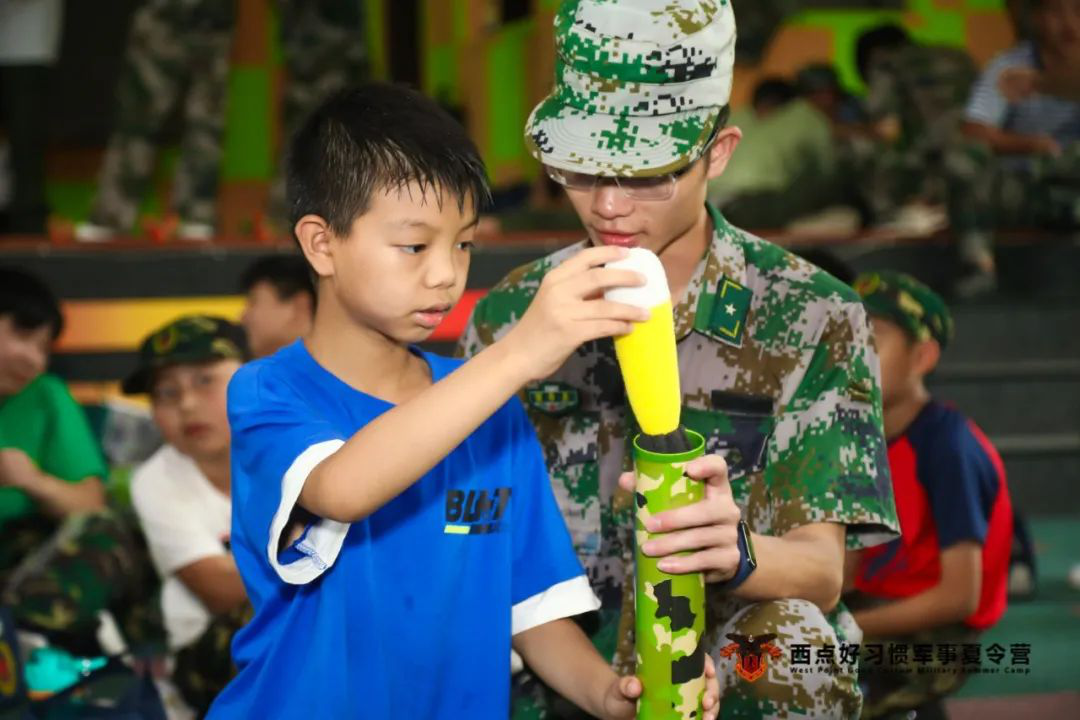 第五期夏令营入营的第五天,上海西点军校